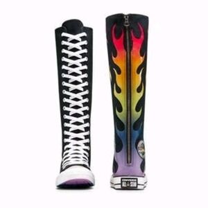 ⭐Converse Chuck Taylor All Star XXHi Pride Sz 5 Women Ultra-high Boots Pride Y2K